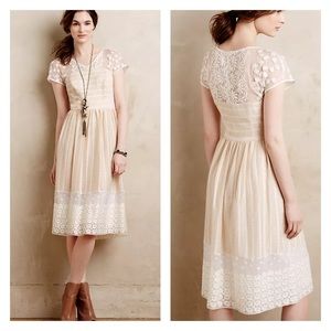 Anthropologie Poema Lace Dress